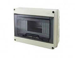 Щит 18 авт IP65 зовнішній PRIMA GISELT, навісний G-P118 модульний, накладний пиловологозахист бокс герметичний