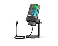 Мікрофон для ПК/ для стрімінгу, подкастів Fifine A8 Black