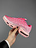 Жіночі кросівки Nike Air Max TN Plus Pink Взуття Найк Аір Макс ТН білі з рожевим текстиль демісезон, фото 7