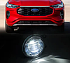 Світлодіодні передні протитуманні фари для Ford Escape 2023–2024 з проводкою та решітками, фото 3