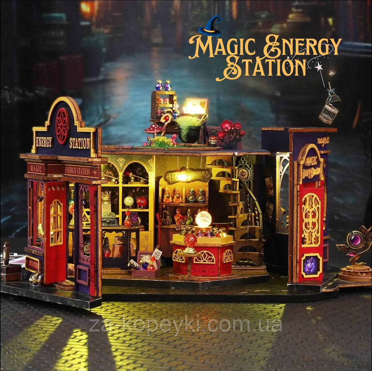Румбокс Магічна енергетична станція Інтер'єрний конструктор Magic Energy Station ET-002, фото 1