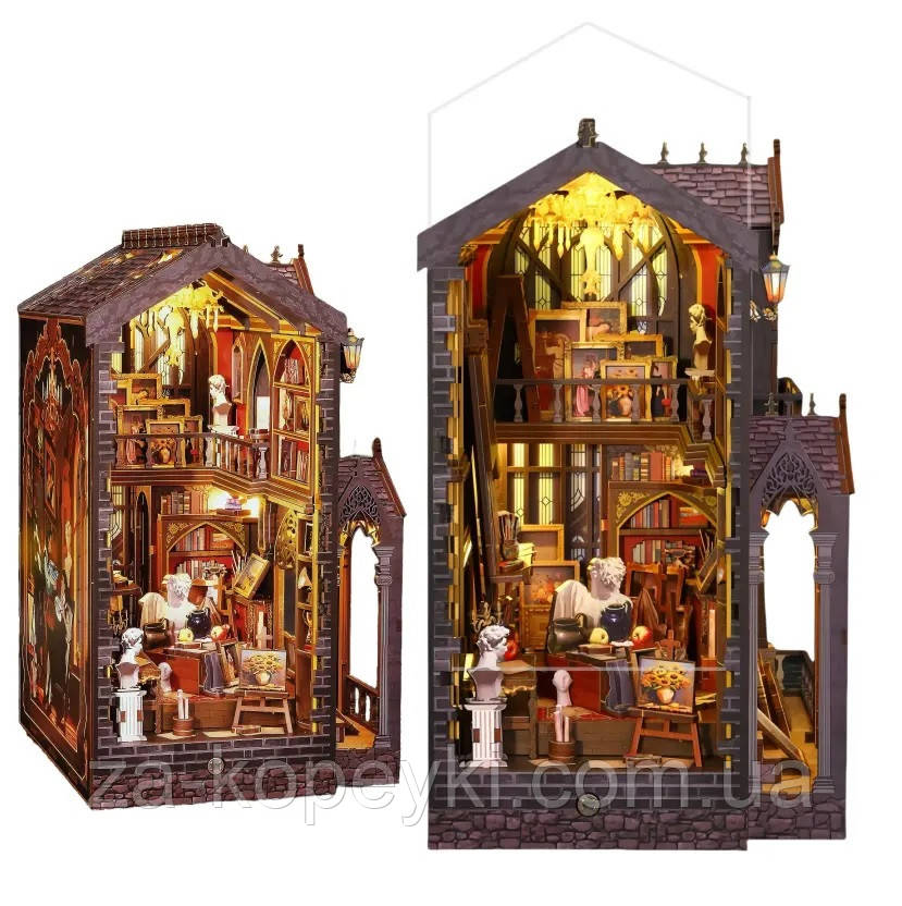 Бук Нук Чудова студія Інтер'єрний конструктор Wonder Studio DIY Book Nook Kit JTSL-21