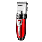 Машинка акумуляторна для стрижки 4 насадки, JC-0817 / Бездротова машинка для волосся / Тример для волосся, фото 3