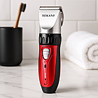 Машинка акумуляторна для стрижки 4 насадки, JC-0817 / Бездротова машинка для волосся / Тример для волосся, фото 7