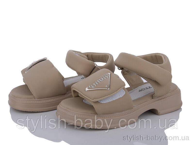 Дитяче літнє взуття гуртом. Дитячі босоніжки 2024 бренда Y.Top для дівчаток (рр. з 27 по 32)