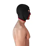 BRUTUS Neoprene Face Fucker Hood Black / Red, фото 2