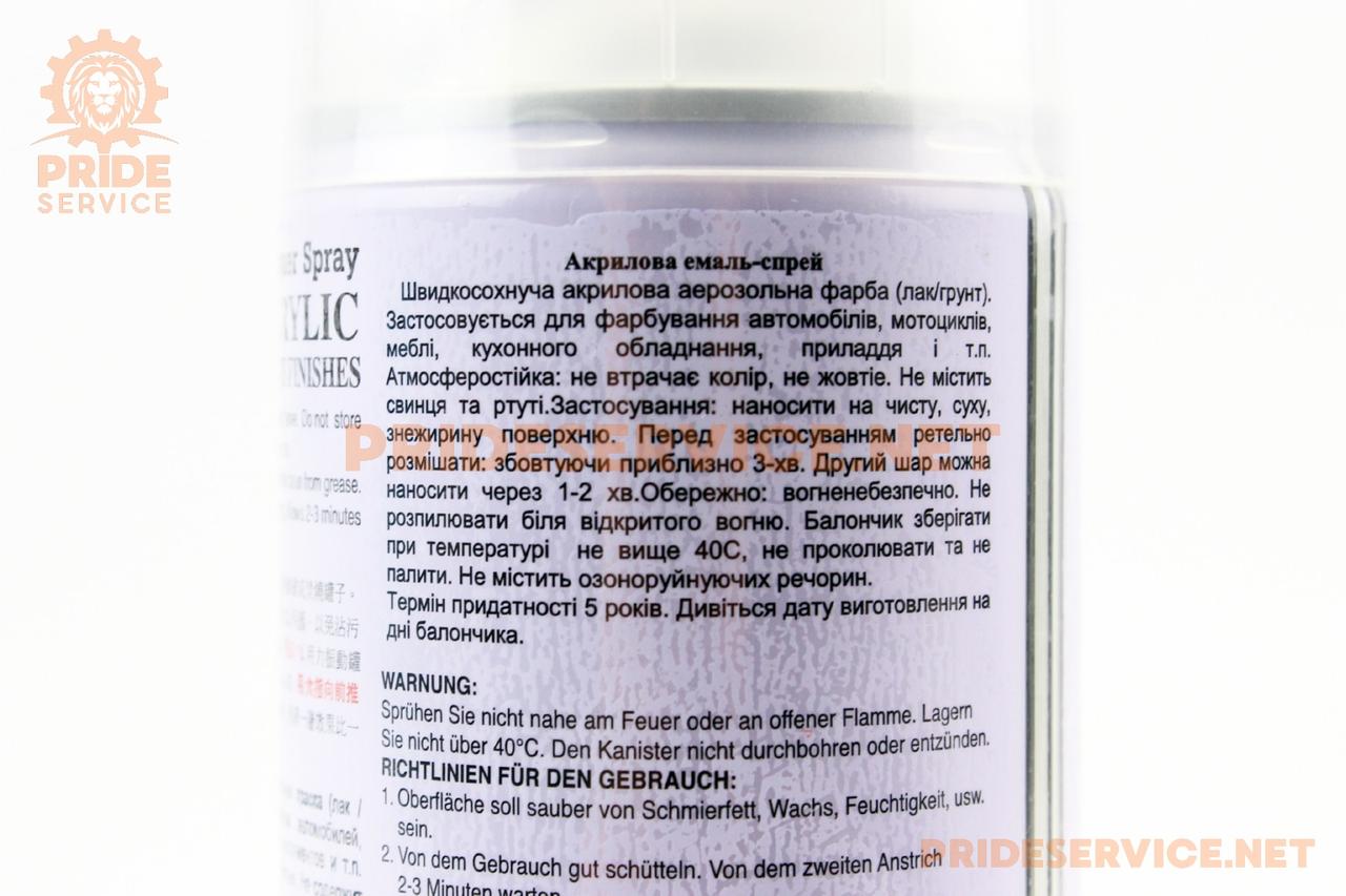 Фарба акрилова, червоний, аерозоль 400ml (№6), МОТОХІМІЯ, SV-304040