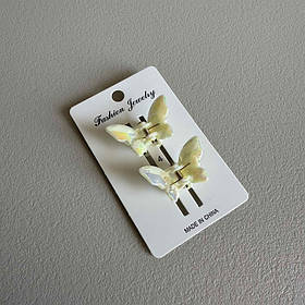 Набір крабиків для волосся "Метелик" 2 шт 39154