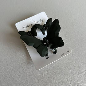 Набір крабиків для волосся "Метелик" 3 шт 39154 зелений