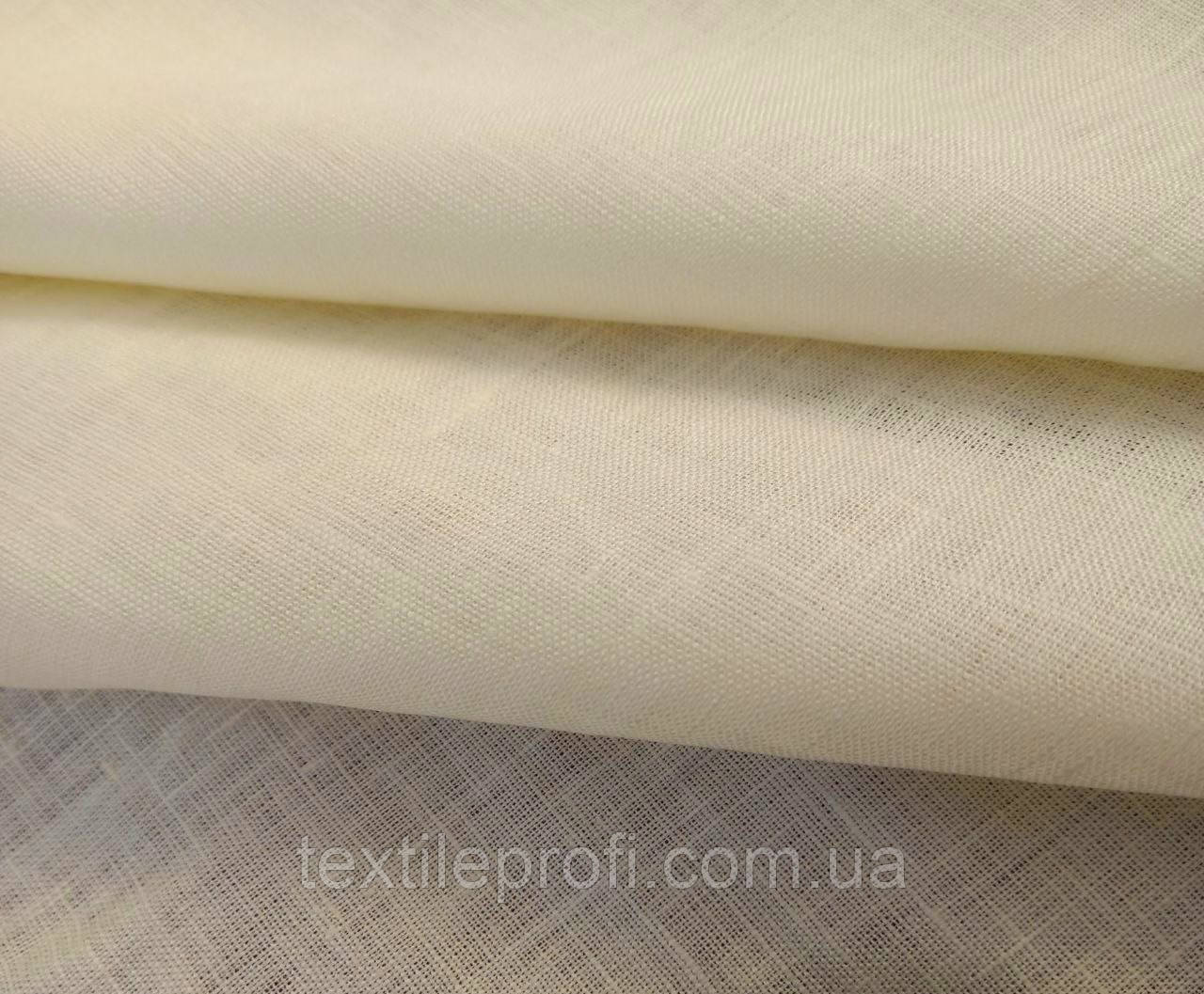 Платтьова лляна тканина