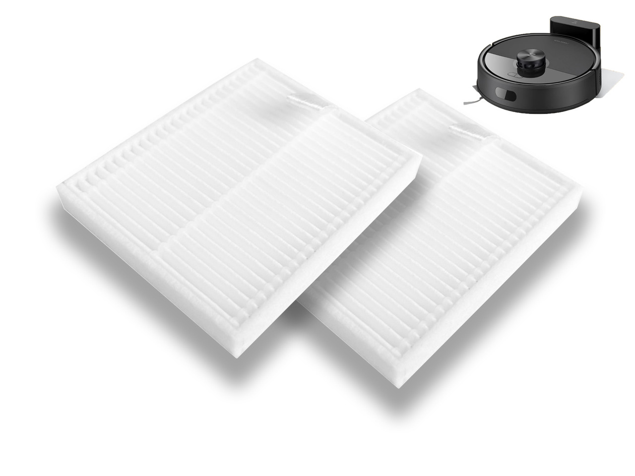 Набір фільтрів (2 шт.) для робота-пилососа Roborock Q7 M5 / Q7 M5+ / Q7 L5 / Q7 L5+ / Q7T / Q7T+ / Q7 TF / Q7 TF+ / Q7B, фото 1