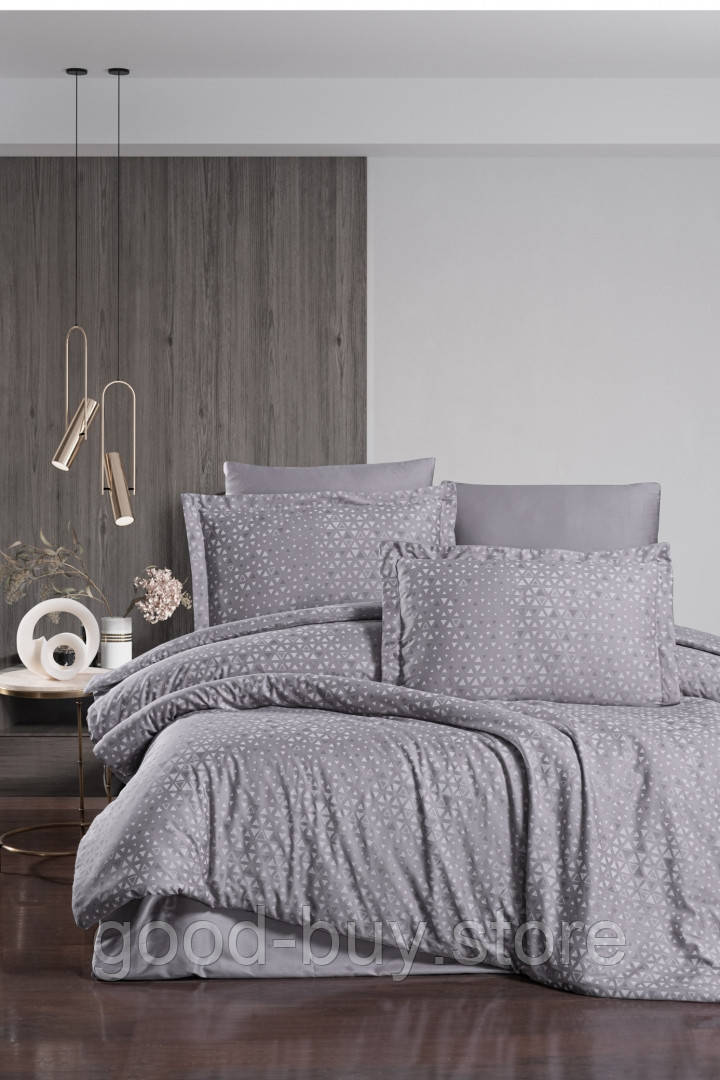 First Choice Megan quicksilver постільна білизна сатин Сімейний 160х220(2шт)