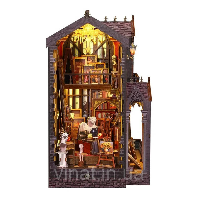 Бук Нук Чудова студія Інтер'єрний конструктор Wonder Studio DIY Book Nook Kit JTSL-21