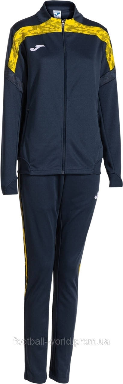 Спортивний костюм жіночий Joma CHAMPION VIII темно-синьо-жовтий 902516.339 - фото 1 - id-p2640425310