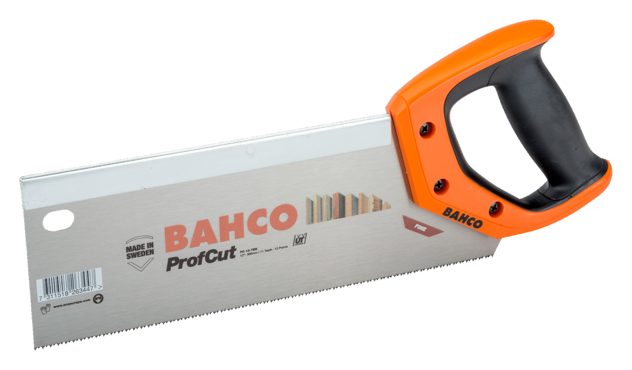 Ножівка по дереву Bahco / Бако ProfCut, PC-12-TEN, обушкова японського типу (Швеція)