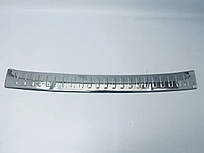 Накладка на задній бампер для Mitsubishi Outlander 2015-2019 Хром-нерж (TAN24)