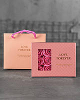 Подарунковий набір троянди з мила з кулоном НП4922