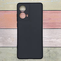 Чохол для Motorola Moto G85 чорний, TPU, з повним захистом камери GETMAN Epic Black