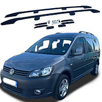Рейлінги Volkswagen Caddy 2004+/2015+ [ДБ] black STF (Турція) 4 ніжки