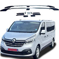 Рейлінги Renault Trafic 2014+ [ДБ] Хром STF (Турція)
