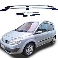 Рейлінги Renault Scenic 2003-2009 [КБ] Хром STF (Турція) II