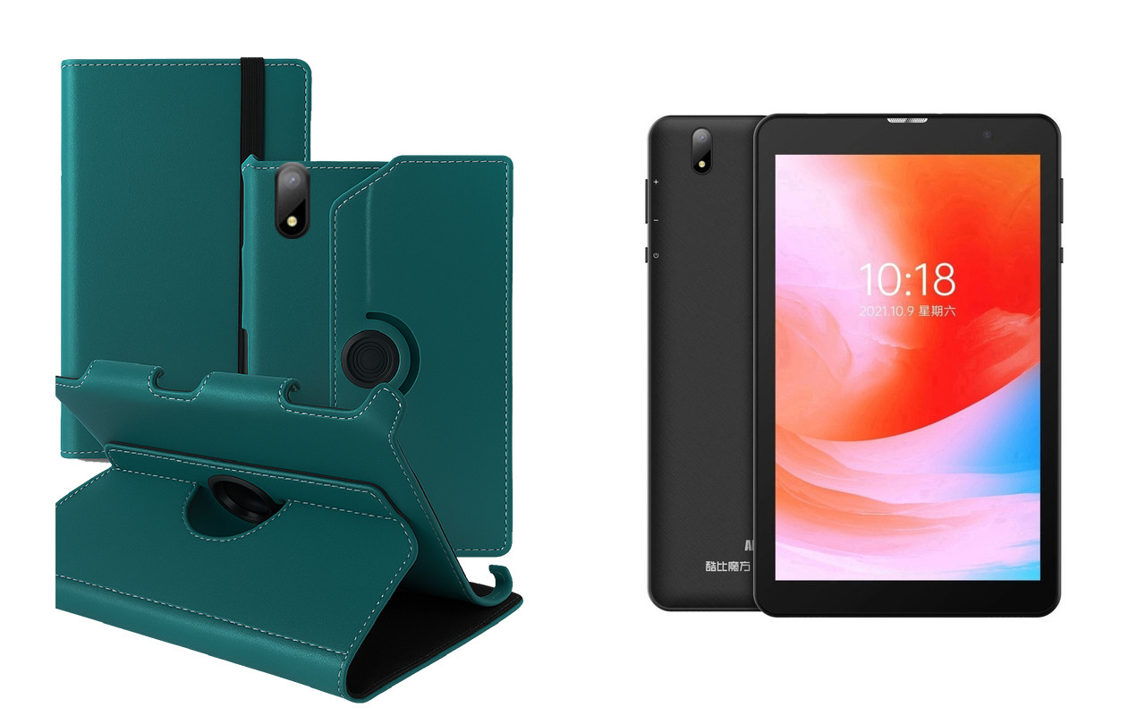 Чохол Ukraine для ALLDOCUBE Smile 1, Book Cover, колір Бірюза, фото 1