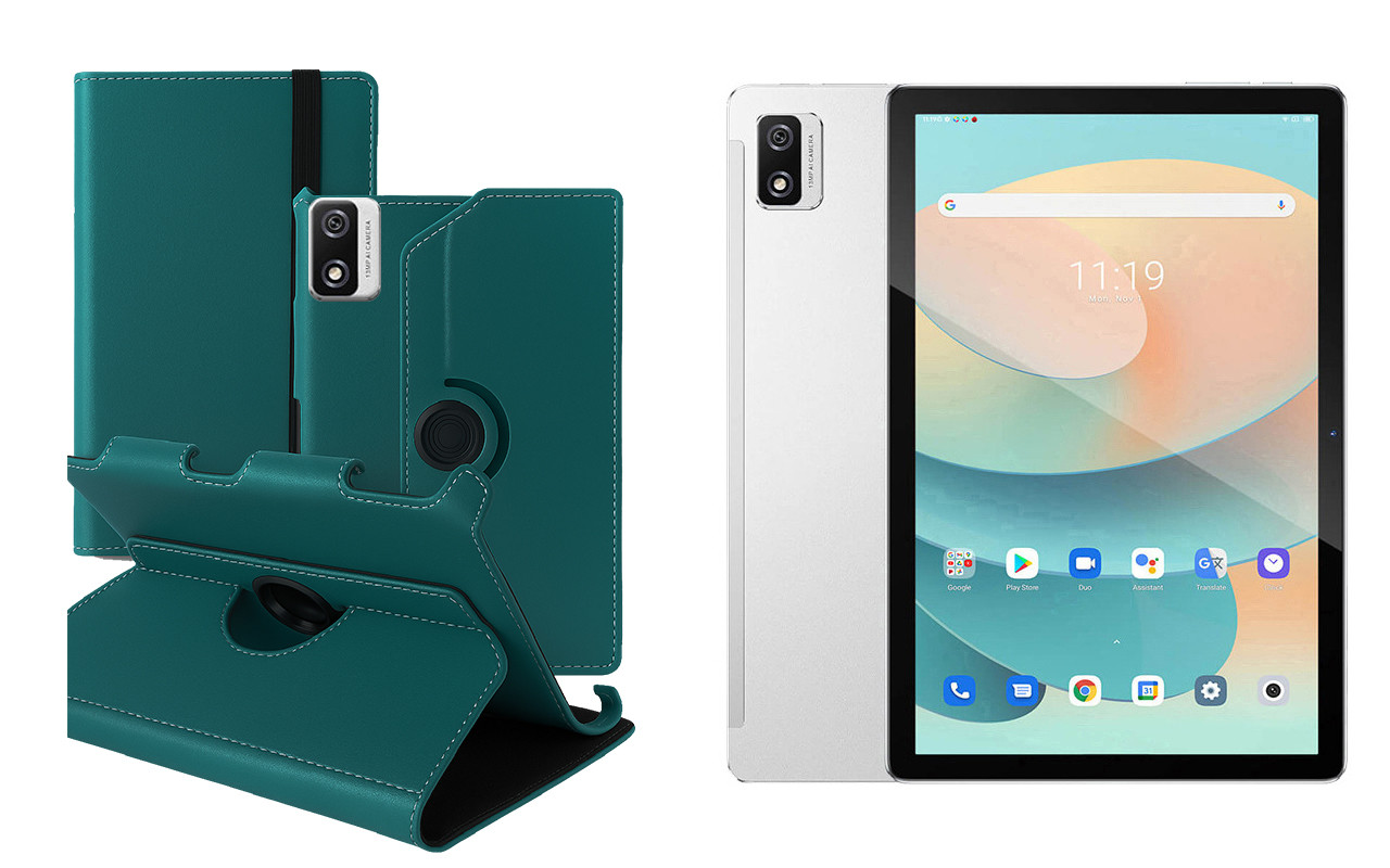 Чохол Ukraine для Blackview Tab 12, 12 Pro, Book Cover, колір  Бірюза, фото 1