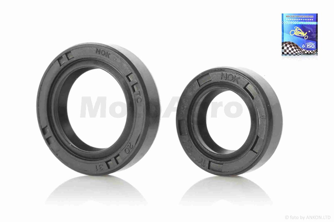 Сальники к-кт на скутер хонда діо AF27/34/35 на скутер хонда леад 2шт "LIPAI" AT-9313, фото 1