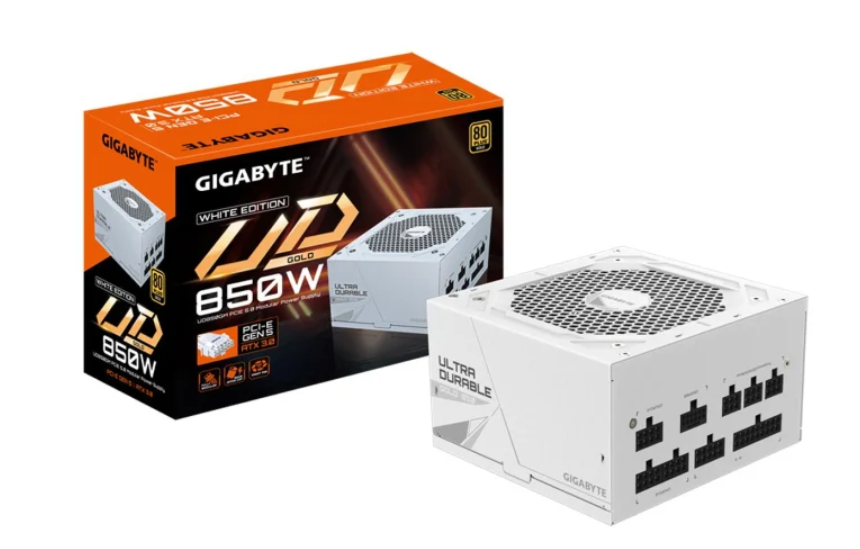 Блок живлення Gigabyte UD850GM PG5W 850W 80 Plus Gold ATX 3.0 (GP-UD850GM PG5W), фото 1