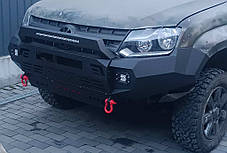 Передній бампер Dakar для Volkswagen Amarok 2010-2022 рр, фото 3