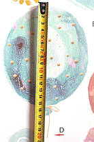 Вінілові наклейки BRUP Єдинороги з дівчинкою (лист 60 х 90 см) Б202-20, фото 5