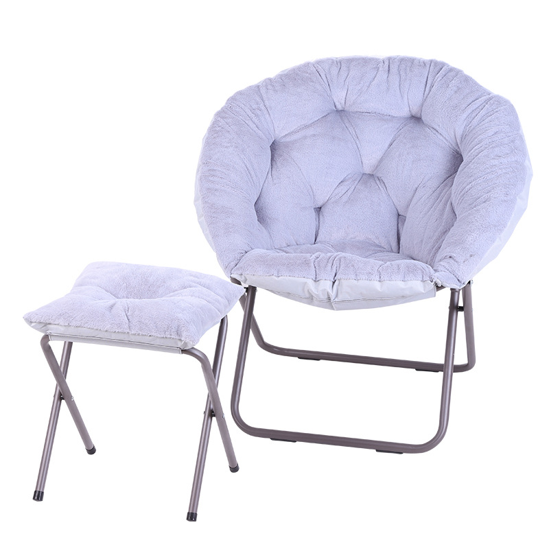 Портативне м’яке складане крісло Idea Nuova, стул-блюдце для дому, фото 1