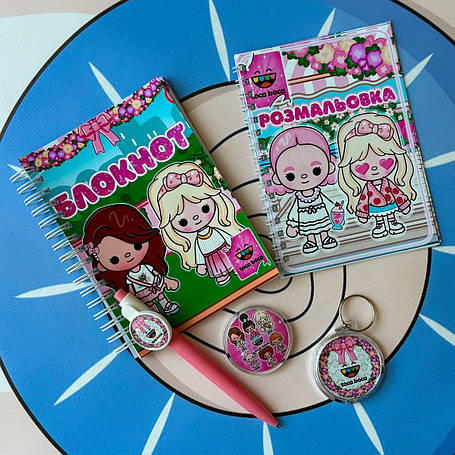 Блокноти, розмальовки, ручки, альбоми для малювання...