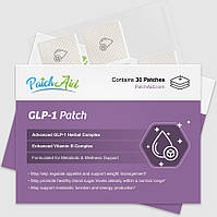 Patch Aid GLP-1 Support / Підтримка GLP-1 контроль апетиту та підтримка зниження ваги 30 шт.