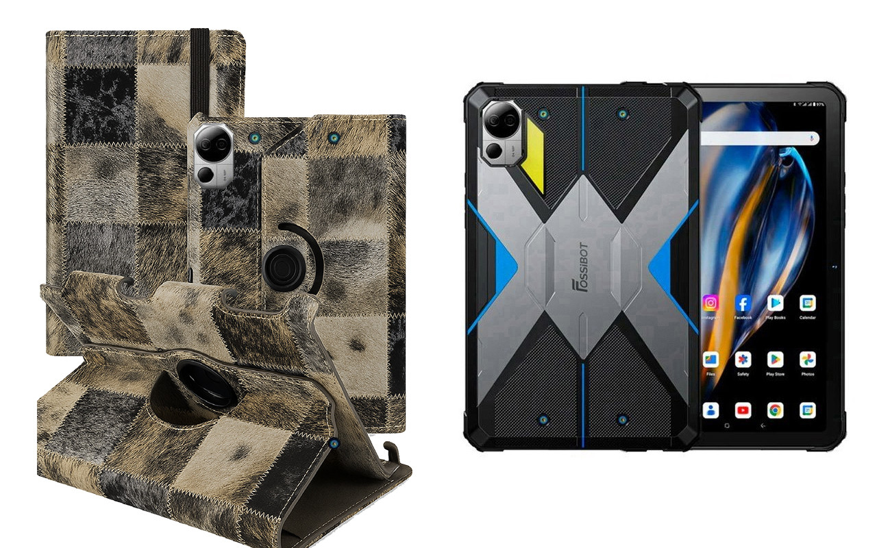 Чохол Ukraine для Fossibot DT2, Book Cover, колір  Хутро, фото 1