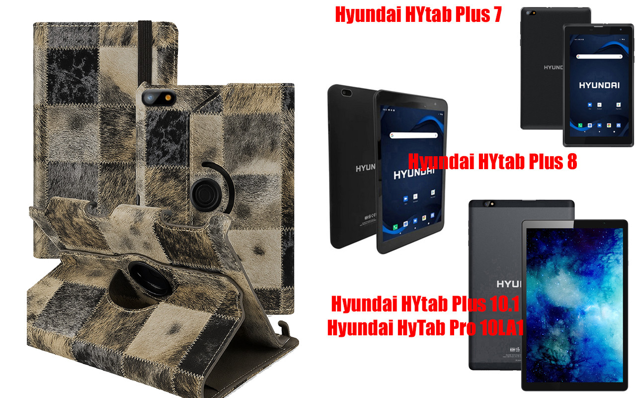 Чохол Ukraine для Hyundai HYtab Plus 7, Plus 8, Plus 10.1, Pro 10, Book Cover, колір  Хутро, фото 1