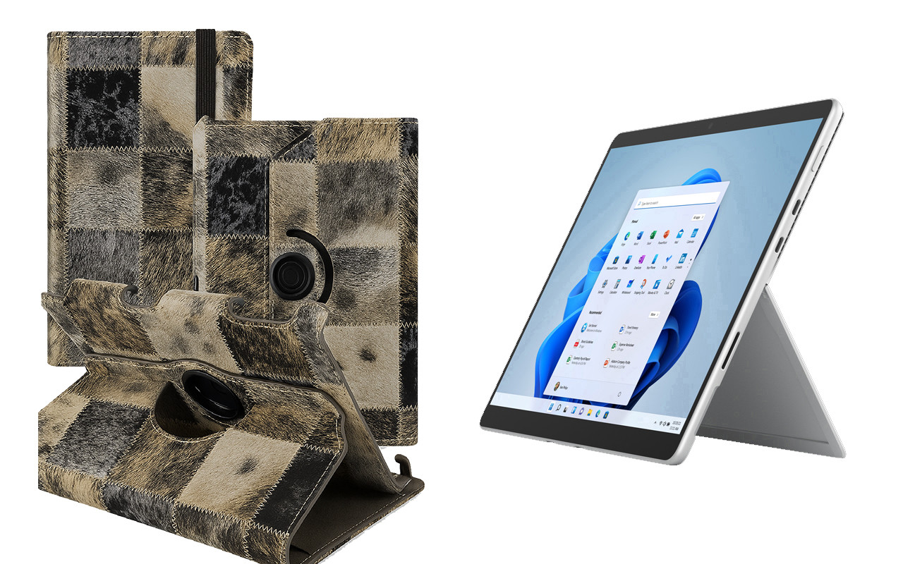 Чохол Ukraine для Microsoft Surface Pro 8, Pro 9, Book Cover, колір  Хутро, фото 1