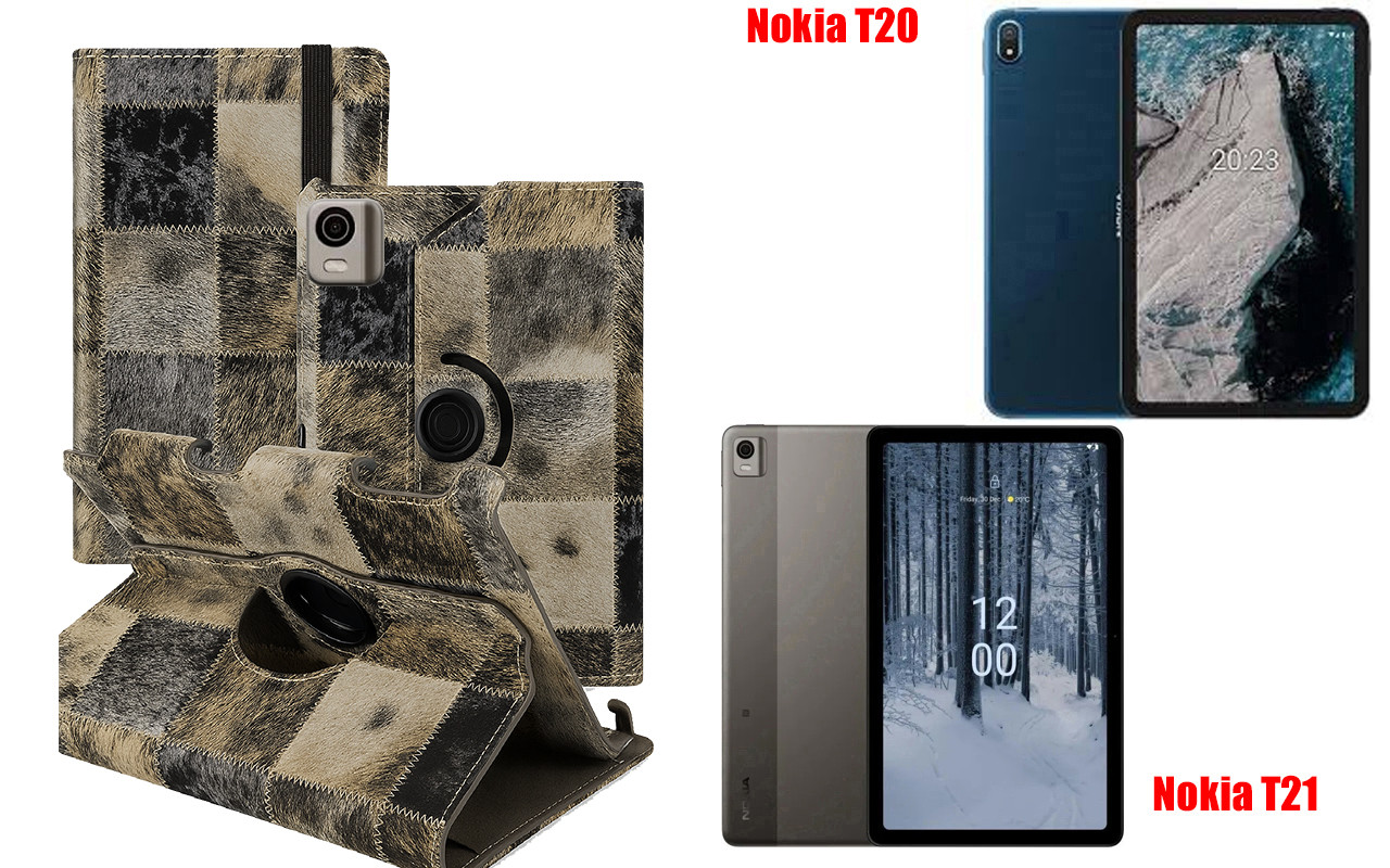 Чохол Ukraine для Nokia T20, Nokia T21, Book Cover, колір  Хутро, фото 1