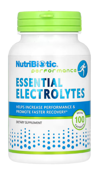NutriBiotic Essential Electrolytes 100 Vegan Caps