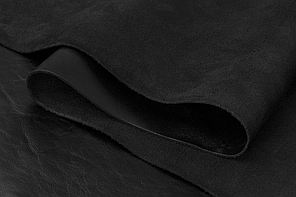 Натуральна шкіра Алькор 19-4006/0 чорний, фото 2