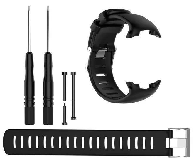 Ремінець для Suunto D4/D4i Novo (чорний), фото 1