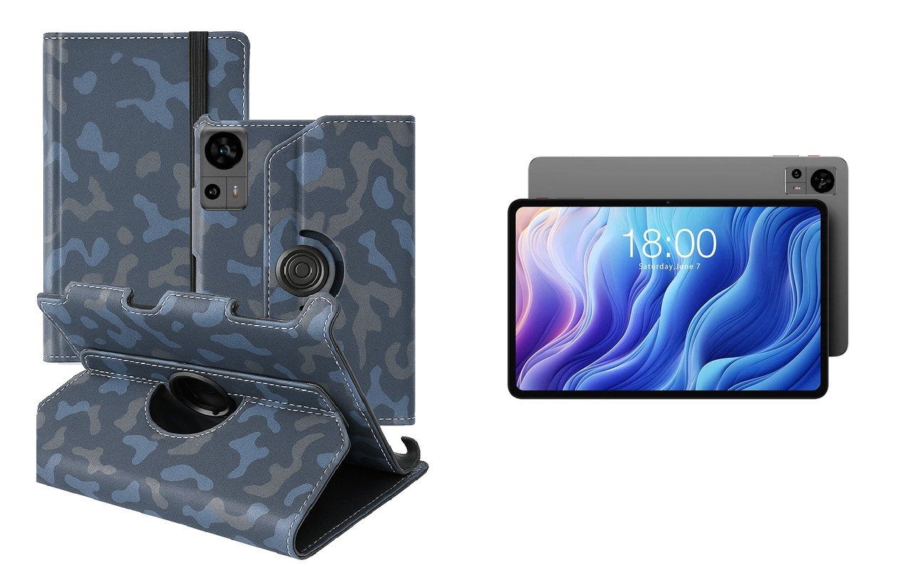 Чохол Ukraine для Teclast T65 Max, Book Cover, колір  Хакі зима, фото 1