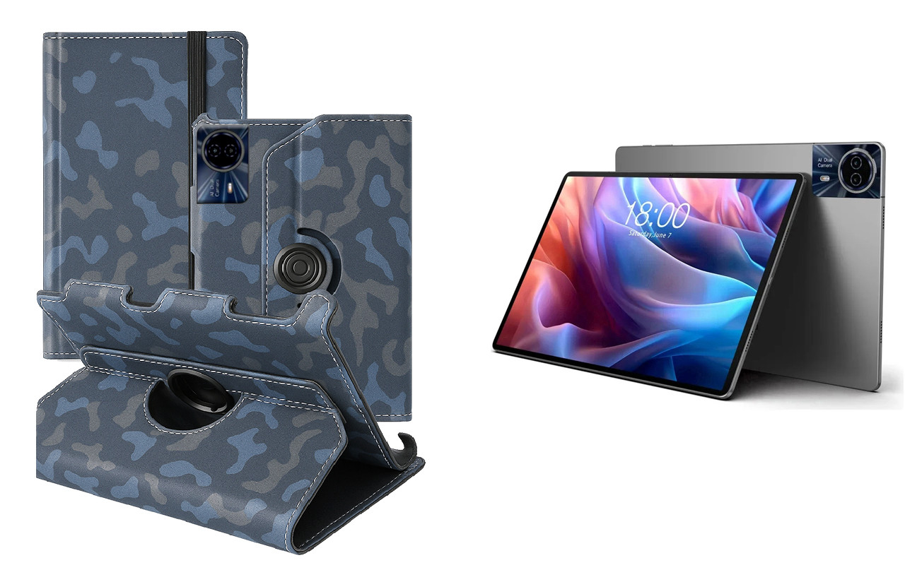 Чохол Ukraine для Teclast tPad P20HD, Book Cover, колір Хакі зима, фото 1