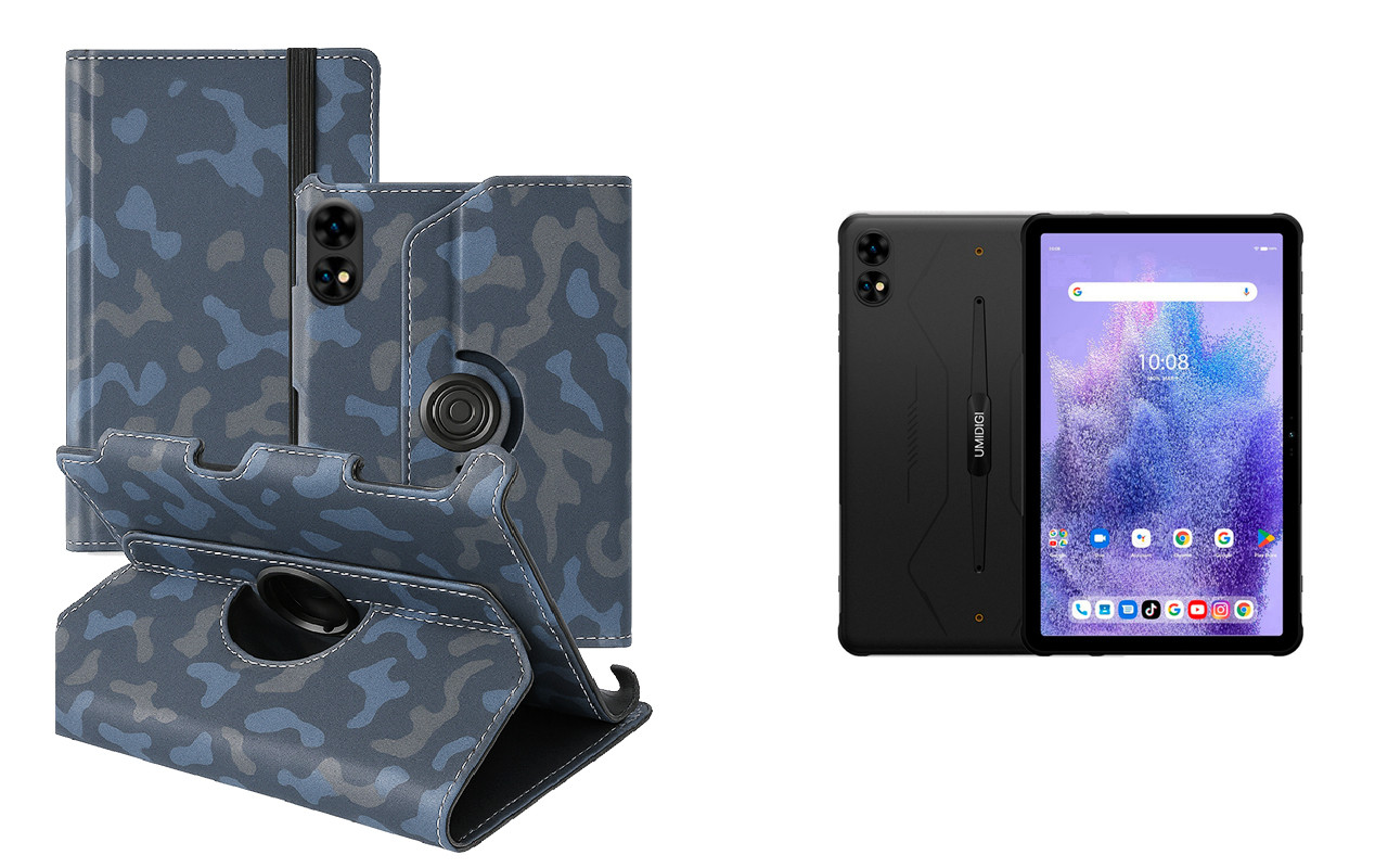 Чохол Ukraine для UMIDIGI Active T1 11, Book Cover, колір  Хакі зима, фото 1