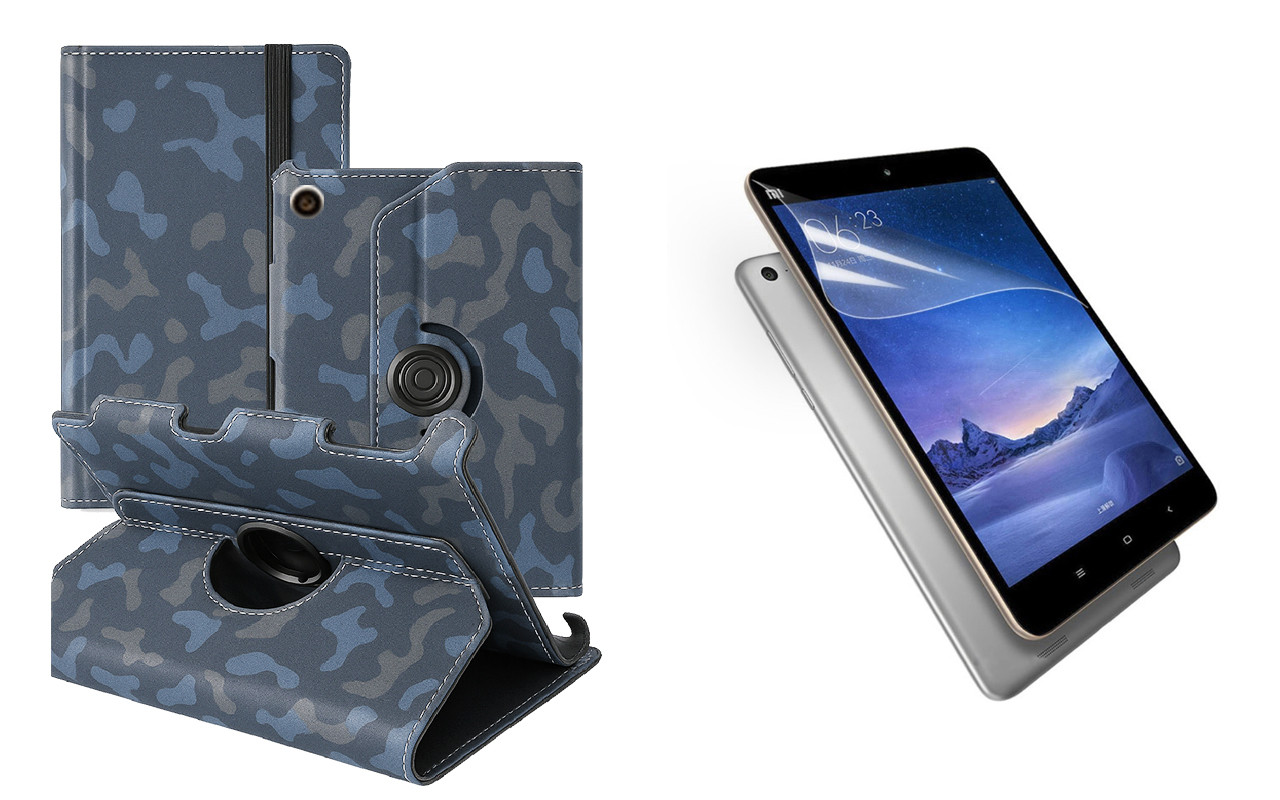 Чохол Ukraine для Xiaomi Mi Pad 2, Mi Pad 3, Book Cover, колір  Хакі зима, фото 1