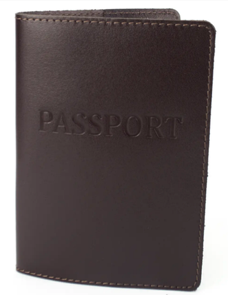 Обкладинка для паспорта "REFRESH" А1-1 "PASSPORT" коричнева, фото 1