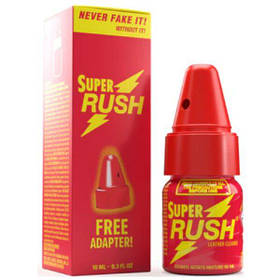 Poppers / попперс Super Rush 10ml (pink) With Adapter