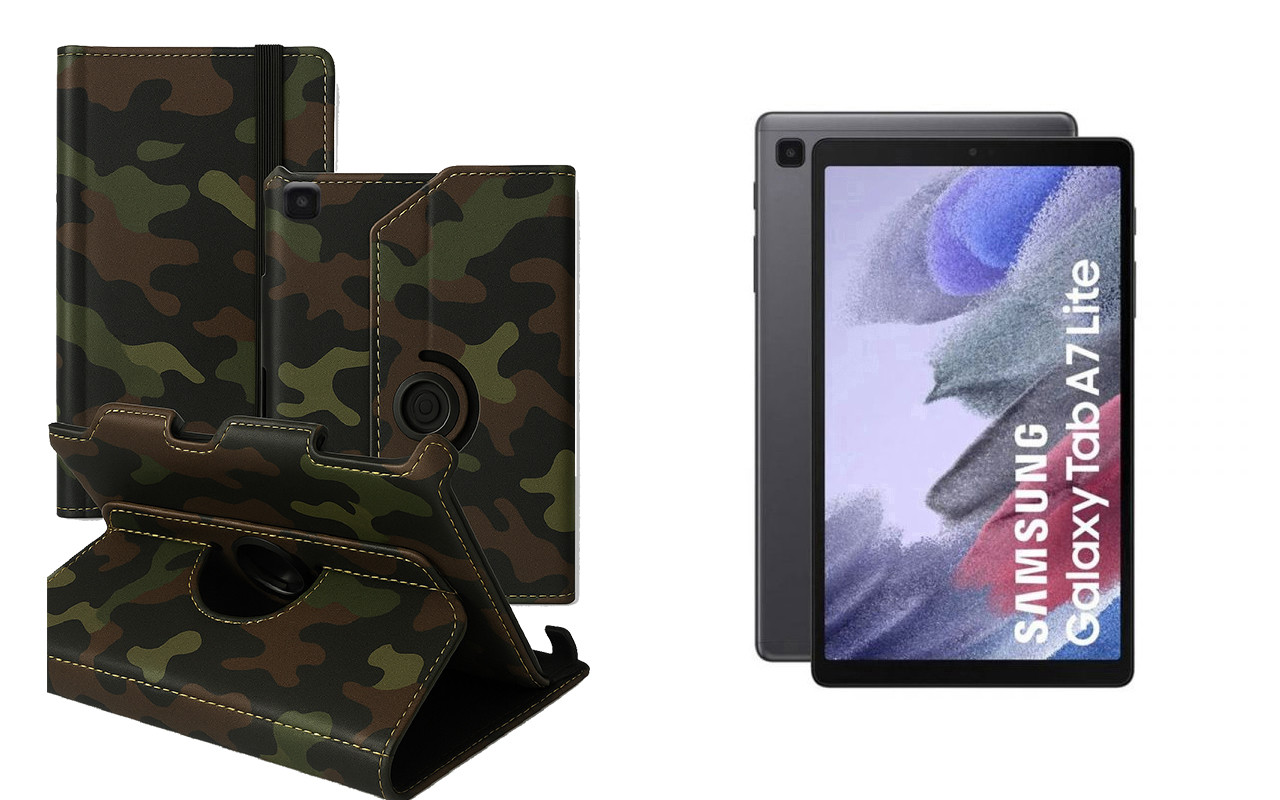 Чохол Ukraine для Samsung Galaxy Tab A7 10.4 2020 T505, Book Cover, колір  Хакі тм, фото 1