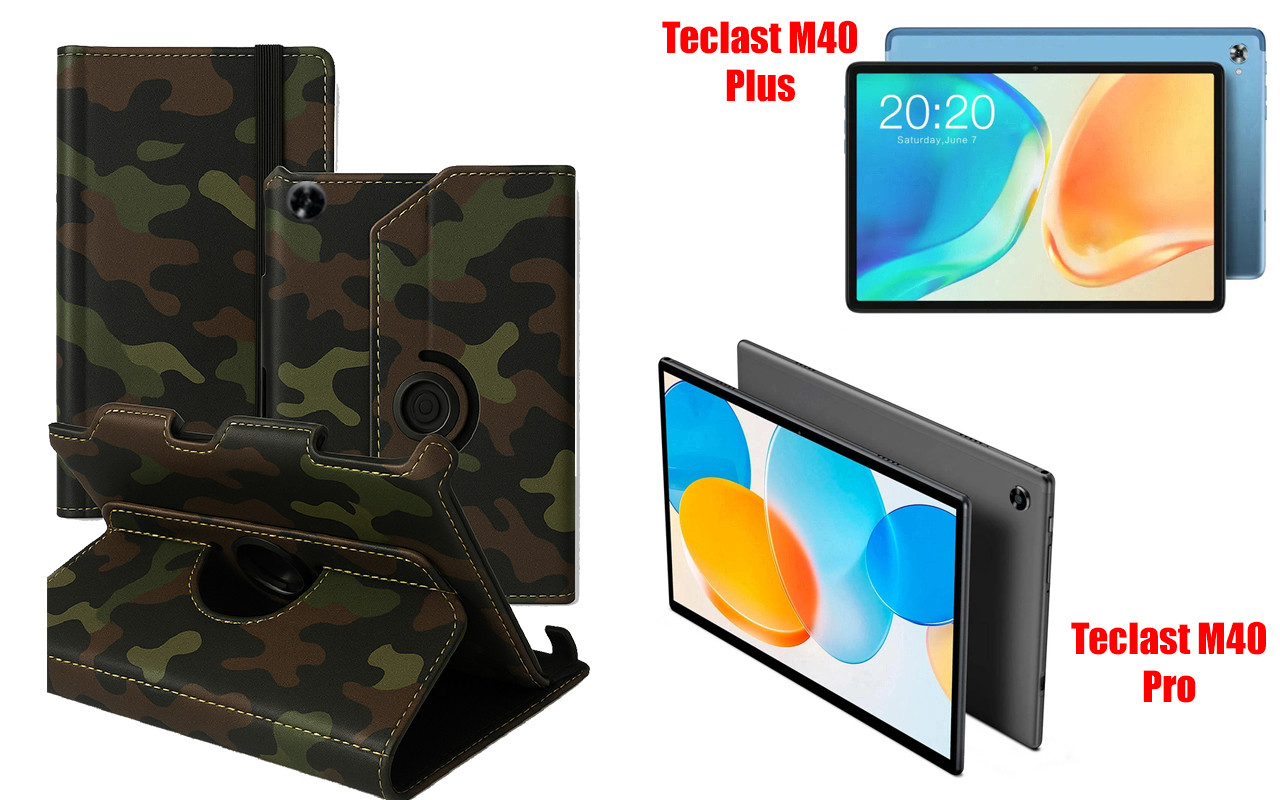 Чохол Ukraine для Teclast M50 Mini, Book Cover, колір  Хакі тм, фото 1