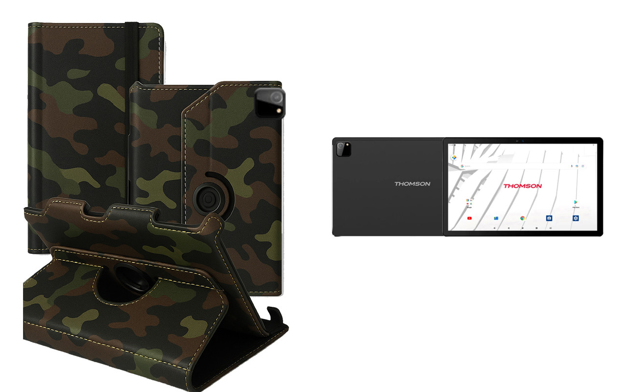 Чохол Ukraine для Thomson TEO 13, Book Cover, колір  Хакі тм, фото 1